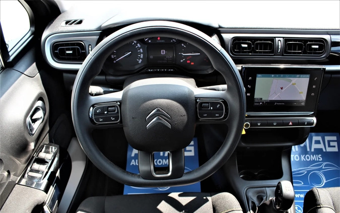 Citroen C3 cena 45900 przebieg: 95000, rok produkcji 2019 z Łęknica małe 379